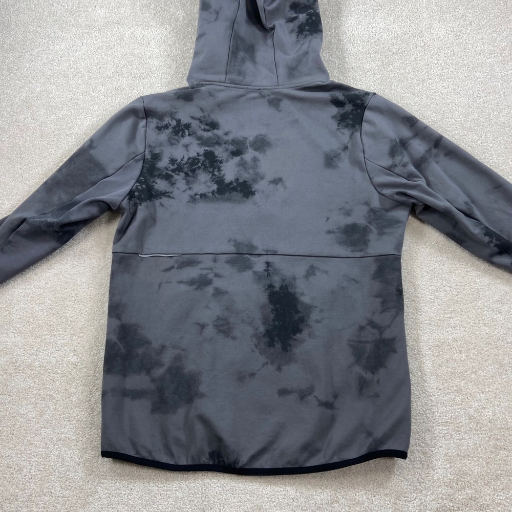 Roark Run Amok El Morro Motorhead Hoodie Mens Medium Grey Tie Dye Full Zip - Picture 8 of 14